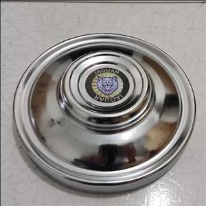 قالپاق جگواری پیکان استیل رنگ جنس فلزی مناسب رینگ مشهد سایز رینگ و لاستیک فابریک چرخ ماشین پیکانی و وانت طرح جگوار 