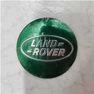 مارک لندروور لوگو حک شده برجسته ماشین Landrover  پاژن لندرور 4در4  سانتانا اسپشیال آرم وسط رینگ لاستیک فابریک دیفندر 