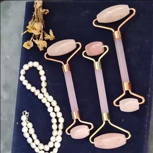 سنگ های اصل سیقلی دارای انرژی مخصوص ماساژ (رولر سنگ رزکوارتز)