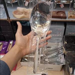 کفگیر استیل ماینز  برند فالکون falcon رنگ نقره ای