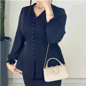 شومیز مجلسی با تنخور فوق العاده شیک دارای سایز بندی و  رنگبندی