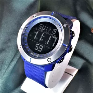 ساعت دیجیتالی SUUNTO TRAVERSE فول امکانات  رنگ سرمه ای بادورشیشه نوک مدادی