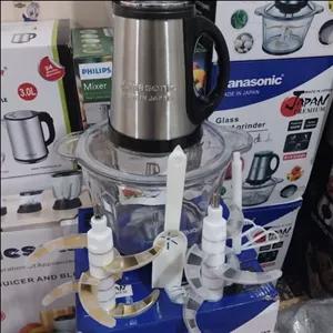 خوردکن پاناسونیک همراه تیغ اضافه 6پره  وهمزن حرفه ای سفارشی مستقیم ازدبی