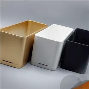 گلدان پلیمری باکس مکعب مستطیل 60 سانتیمتر با کیفیت مهرنی 