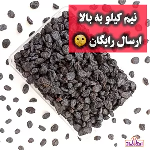 مویز امسالی سیاه بدون هسته 100 گرمی اعتماد تمیز و تازه