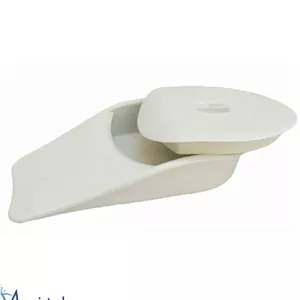 لگن پلاستیکی زیر بیمار درب دار