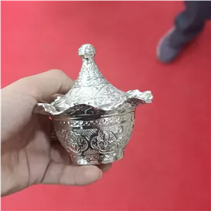 قندان نقره ای مدل زارا ترکیه
