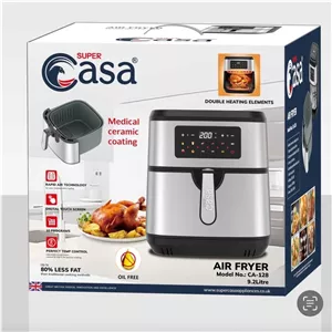 سرخ کن بدون روغن سوپر کاسا مدل CA-128