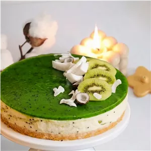 چیز کیک کیوی 