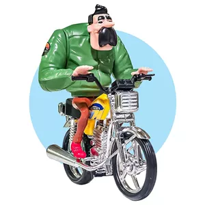 اسباب بازی موتور هوندا 125 مدل رضا موتوری ماکت موتور cg 125