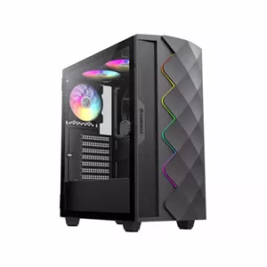 کیس کامپیوتر گیم مکس مدل Diamond CP BK SNX