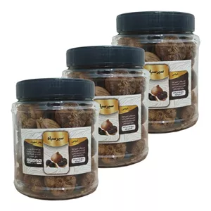 سیر سیاه 250 گرم بسته سه عددی