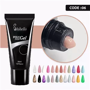 پلی ژل 30 میل شیبلو کد 6