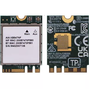 PCI کارت شبکه مدل Realtek RTL8852BE Zsd