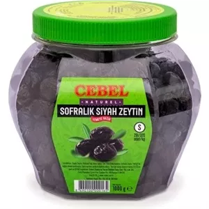 زیتون سیاه چروک و چرب ارگانیک جبل Cebel وزن 1000 گرم محصول ترکیه