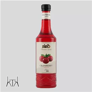 سیروپ سی سیب طعم کرن بری SISIB Cranberry