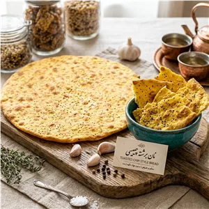 نان با طعم چیپس پیاز جعفری 