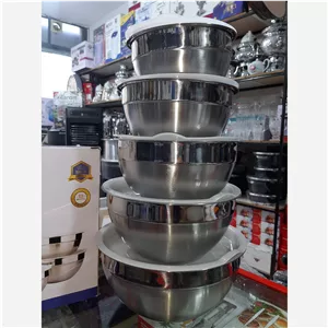 لگن درب دار استیل 
