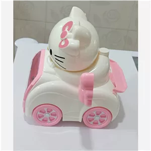 ساعت رومیزی فانتزی طرح ماشین کیتی