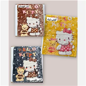 پتو گلبافت نوزادی طرح کیتی. ابعاد80 در 110.پس کرایه 