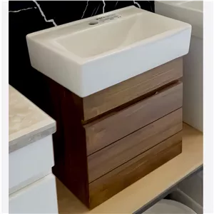 ست کابین و روشویی کابینتی طرح چوب آتیلا سایز 45 30 ضد آب