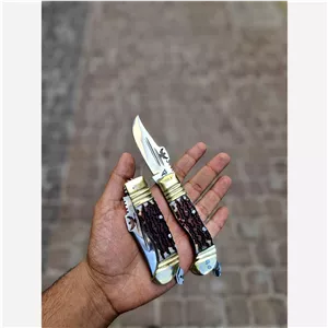 چاقو دنده ای طرح عقاب 