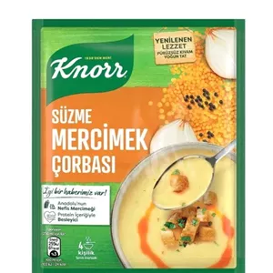 سوپ نیمه آماده عدس knorr