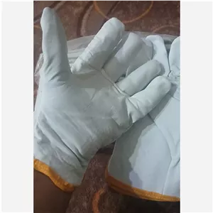 دستکش چرم ساق کوتاه جوشکاری ارگون
