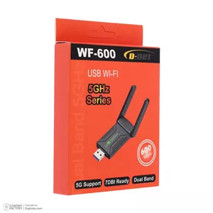 USB کارت شبکه دی-نت مدل WF-600