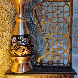 تندیس گلدان الماس تراش مدل 7