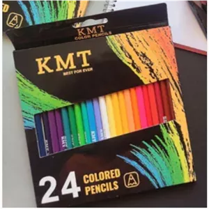 مداد رنگی 24 رنگ کی ام تی KMT 