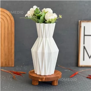 گلدان شیشه ای رنگی طرح کژال