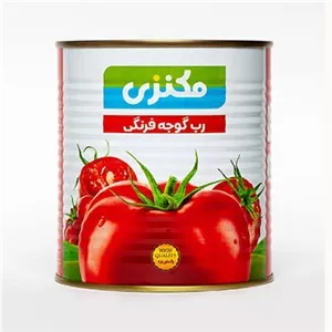 رب گوجه فرنگی مکنزی 800 گرمی بصورت عمده( 36عدد)