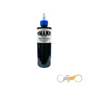 رنگ تاتو داینامیک تریپل بلک Dynamic Triple Black حجم 240 میل 