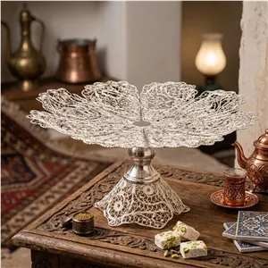 ظروف ملیله کاری شیرینی خوری چین واچین 25