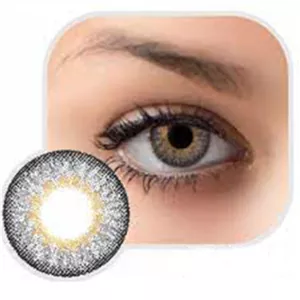 لنز چشم رنگی گلامور (GLAMOUR) مدل طوسی کد 12 (Gray12)