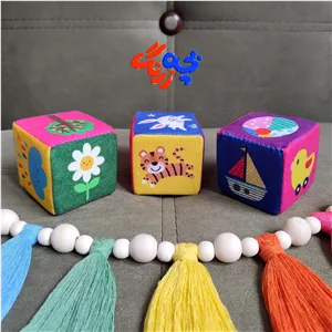 مکعب ابری( پارچه ای) نوزاد پک سه تایی
