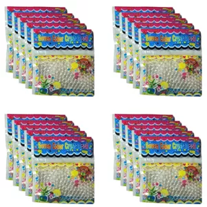 خاک ژله ای مدل کریستالی شفاف وزن 3 گرم بسته 20 عددی
