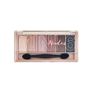 پالت سایه چشم 6 رنگ تکنیک سری MINI 6 مدل Nudes