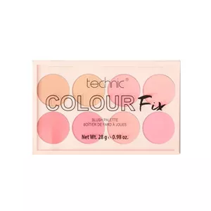 پالت رژگونه 8 رنگ تکنیک مدل COLOUR FIX