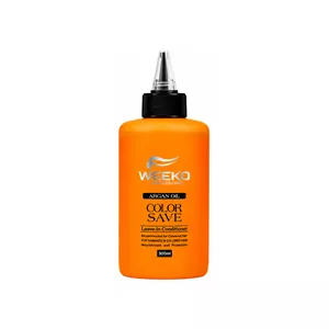 کرم مو موشکی تقویت کننده ویکو مدل COLOR SAVE حاوی رو آرن مناسب ی آ ده از ر با بدنه نارنجی حجم 300 میل