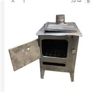 بخاری هیزمی بزرگ چهارگوش کشودار (پس کرایه)