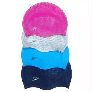 کلاه شنا حصیری بارانی و ژله ای اسپیدو (speedo)