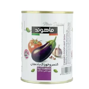 کنسرو بادمجان ماهوند عمده 350 گرمی - 5 شل 12 عددی (60 عدد)