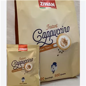 پک 20 عددی پودر کاپوچینو فوری برند زیوان 