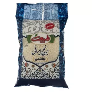 برنج ایرانی درجه یک هاشمی طبیعت حجم 4 5 کیلویی