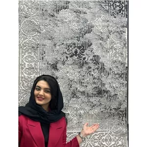 فرش مدرن شاهان طوسی کد 9011