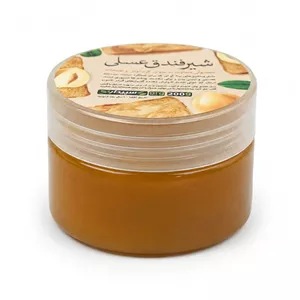 شیر فندق عسلی سپیدار - معجون شیرفندق عسلی - شیر فندوق 250 گرم محیا