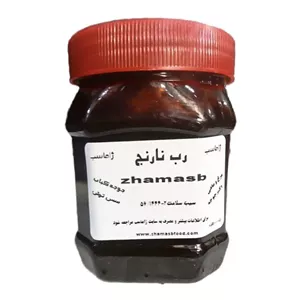 رب نارنج ژاماسب (450 گرم)اصل دارای سیب سلامت 