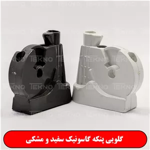 گلویی پنکه گوسونیک ( بلند ) سفید و مشکی Gessonic